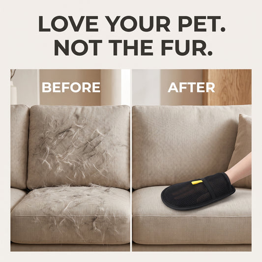 Pet Static Hair Removal Glove
